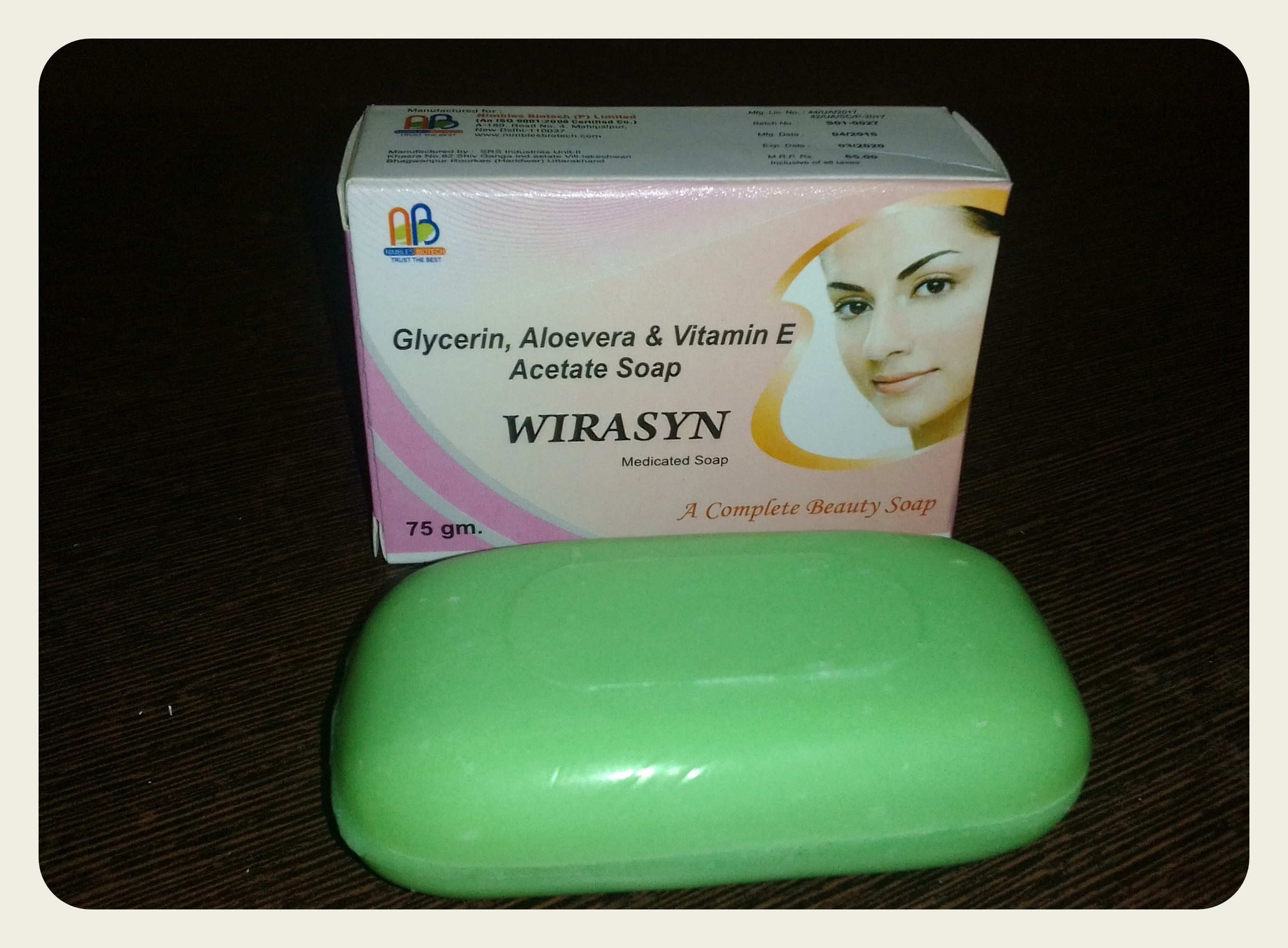 Aloe Vera Soap - Medicinal Ingredients, 100% Purity For Glowing Skin, Adult Use