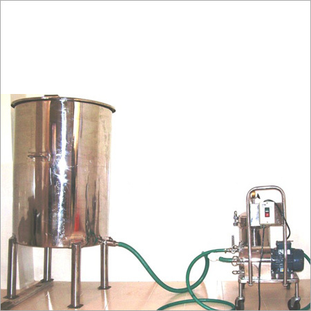 Aloe Juice Storage Tank & Filtration Unit