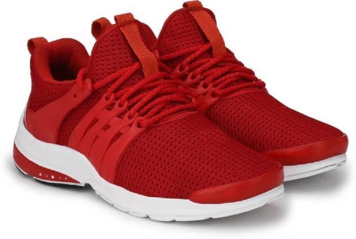 Men Sports - Fabric, Size 6-10 | Breathable, Round Toe Style, Canvas Upper, Taxon Insole, Cotton Lining, Rubber Outsole, Available In Red, Black, Grey