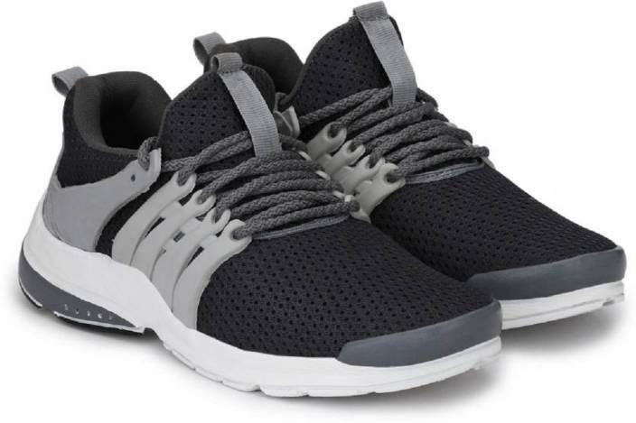 Men Sports - Fabric, Size 6-10 | Breathable, Round Toe Style, Canvas Upper, Taxon Insole, Cotton Lining, Rubber Outsole, Available In Red, Black, Grey