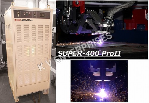 Silver High Level Oxygen Plasma Cutting Machine
