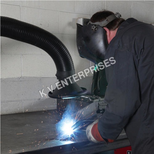 Black Portable Fume Extractor