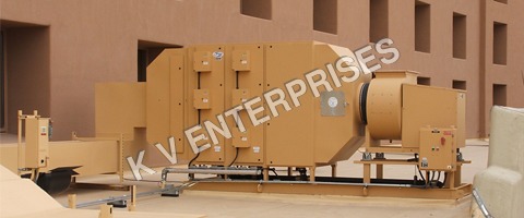 Smog-Hog Electrostatic Precipitator - Aluminum, Yellow | Automatic, Computerized, Full Automatic Cutting Function, Electric Drive Type, Modular Mist Collector for Hazardous Emissions Control