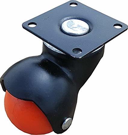 बॉल कैस्टर प्लेट लोड क्षमता सीमा: 150 किलोग्राम