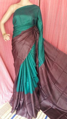 Exclusive Silk Block Print Saree