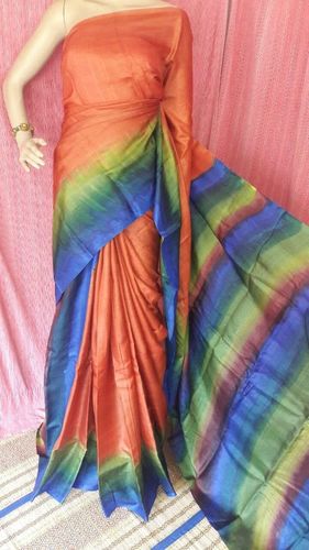 Exclusive Tassar And Zari Border Tassar Saree