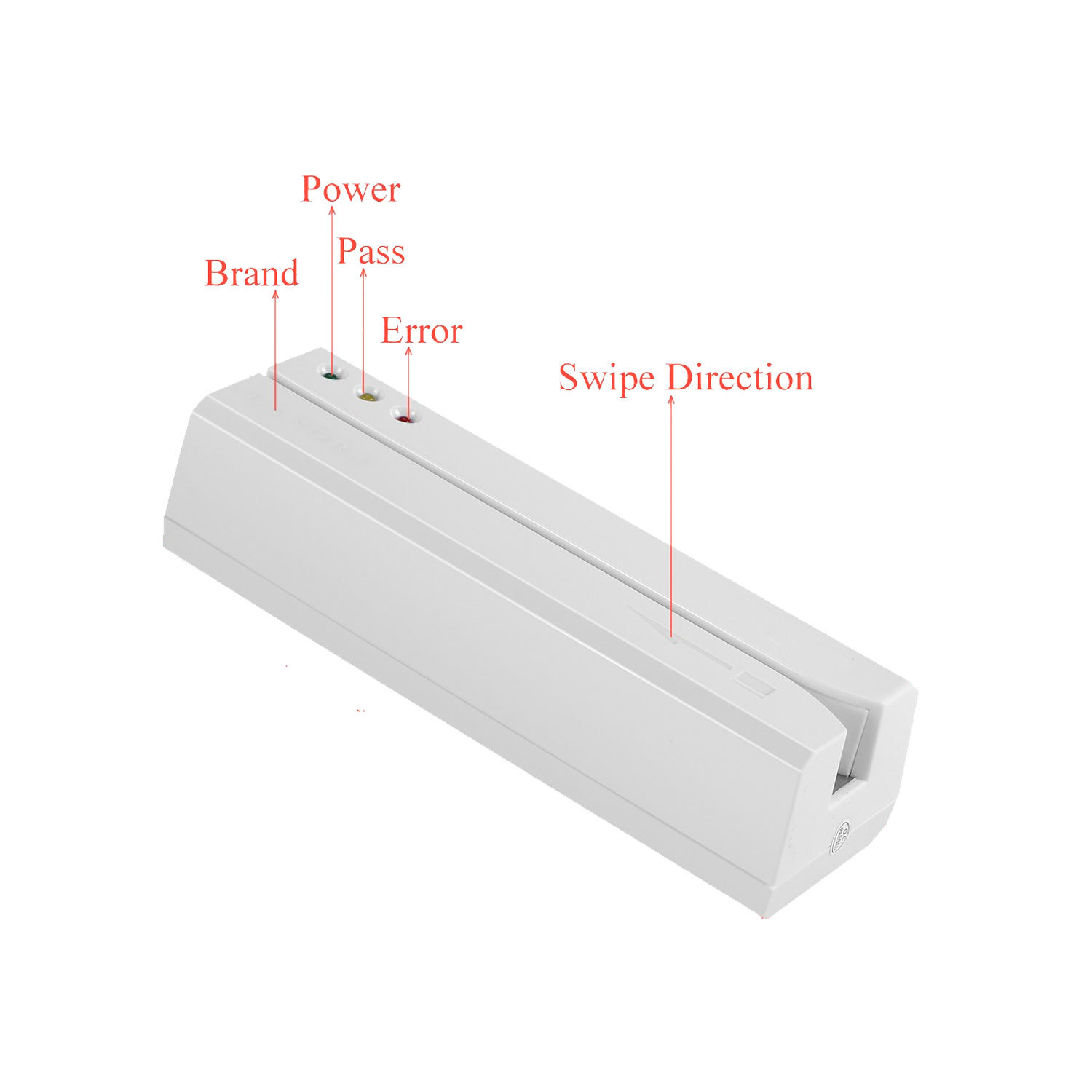 Mag Card Reader Weight: 167g Grams (G)