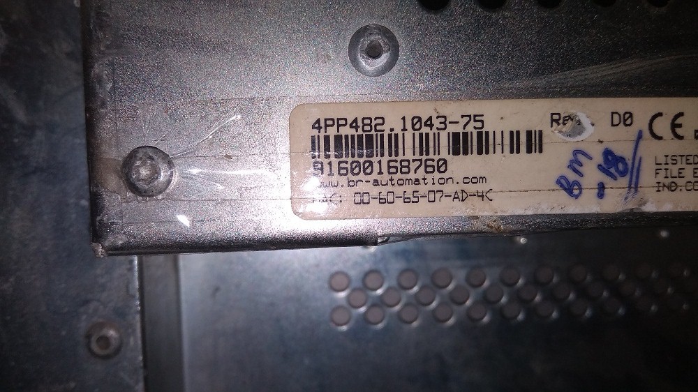 B And R Hmi 4pp482.1043-75