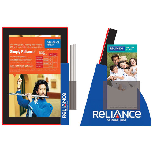 12 inch with Leaflet Dispenser