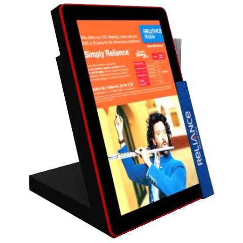 12 Inch With Leaflet Dispenser