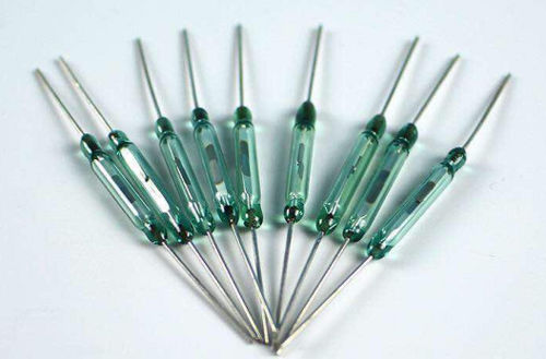 Green Glass Reed Switch