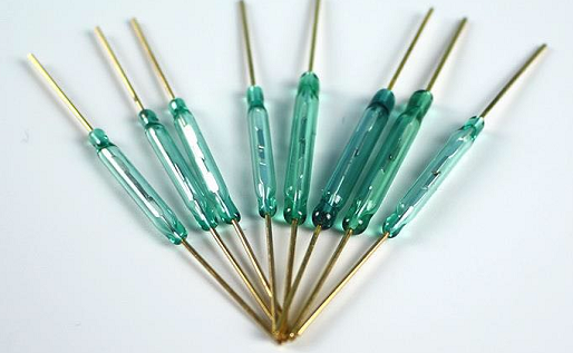 Green Glass Reed Switch