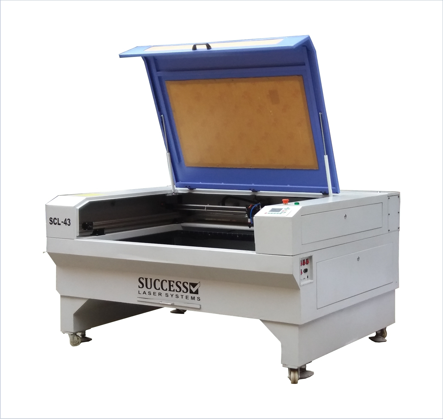 White Laser Engravig & Cutting Machine