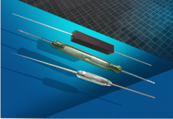 Green Glass Reed Switch