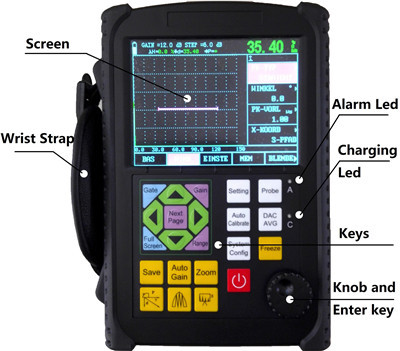 Industrial Flaw Detector Ultrasonic Testing, Portable Digital Ultrasonic Flaw Detector Supplier Machine Weight: 5 Kilograms (Kg)