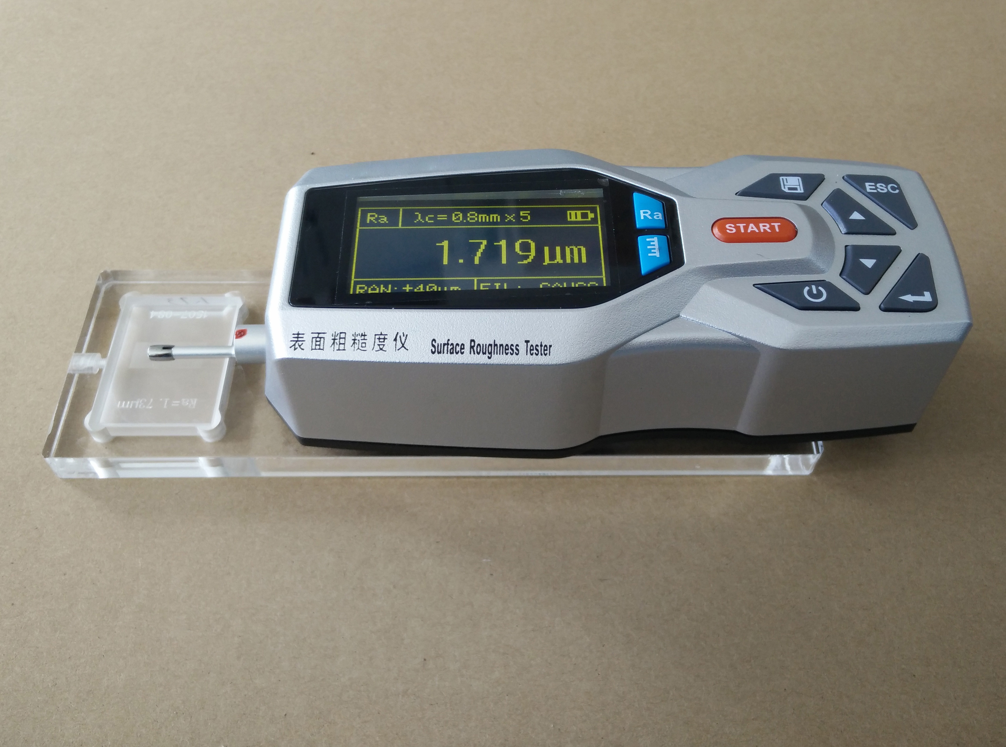 Professional Supplier Portable Digital Surface Roughness Tester Machine Machine Weight: 5 Kilograms (Kg)