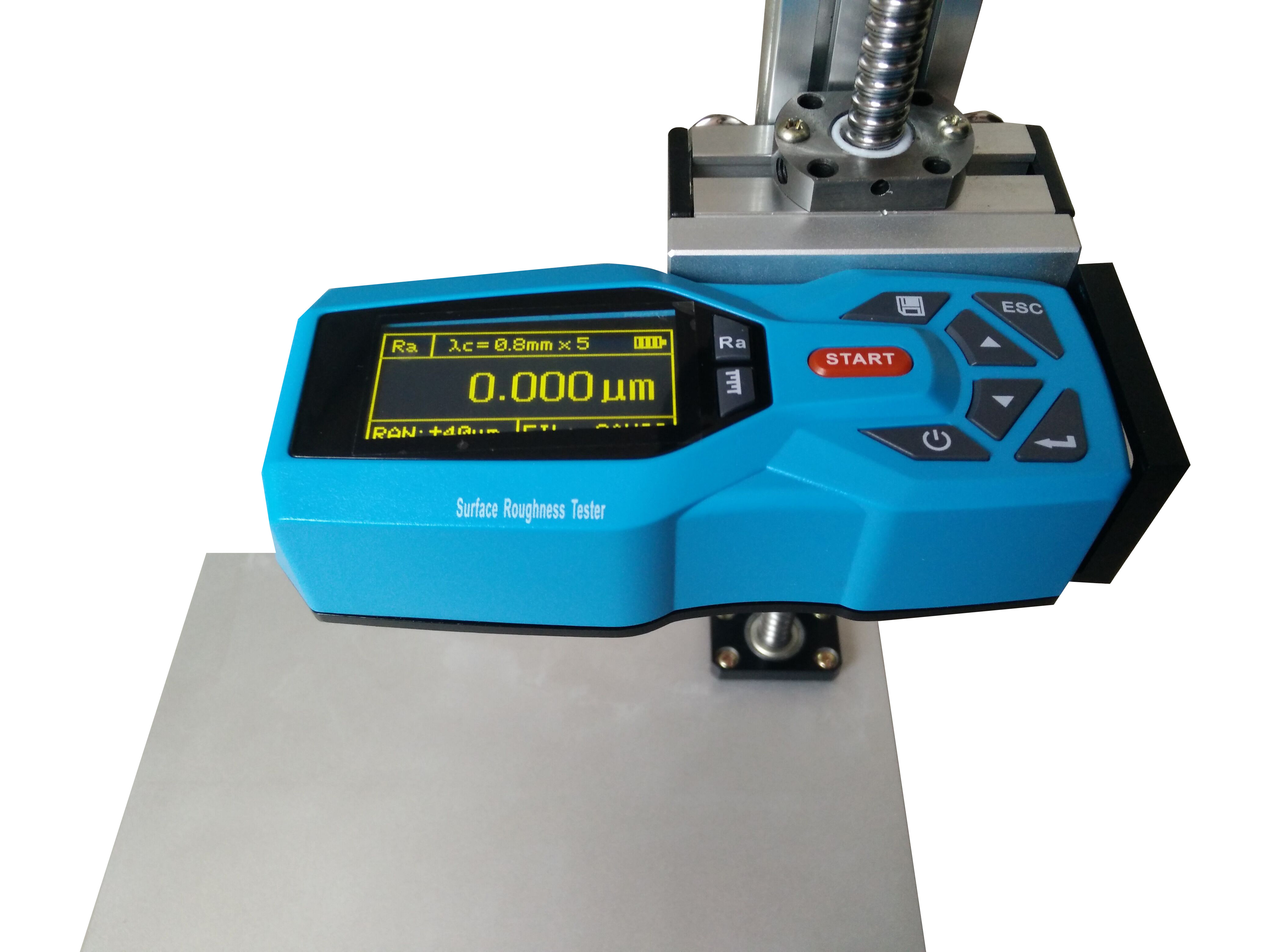 Surface Roughness Tester - 158x63.5x46mm, 0.3kg Lightweight Design | High-speed Dsp Control, Oled Display, 20 Measurement Parameters, Compatible With Iso/din/ansi/jis Standards