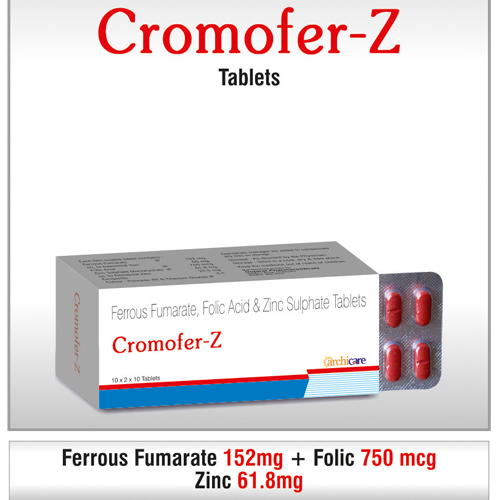 Ferrous Fumarate, Folic & Zinc Syrup