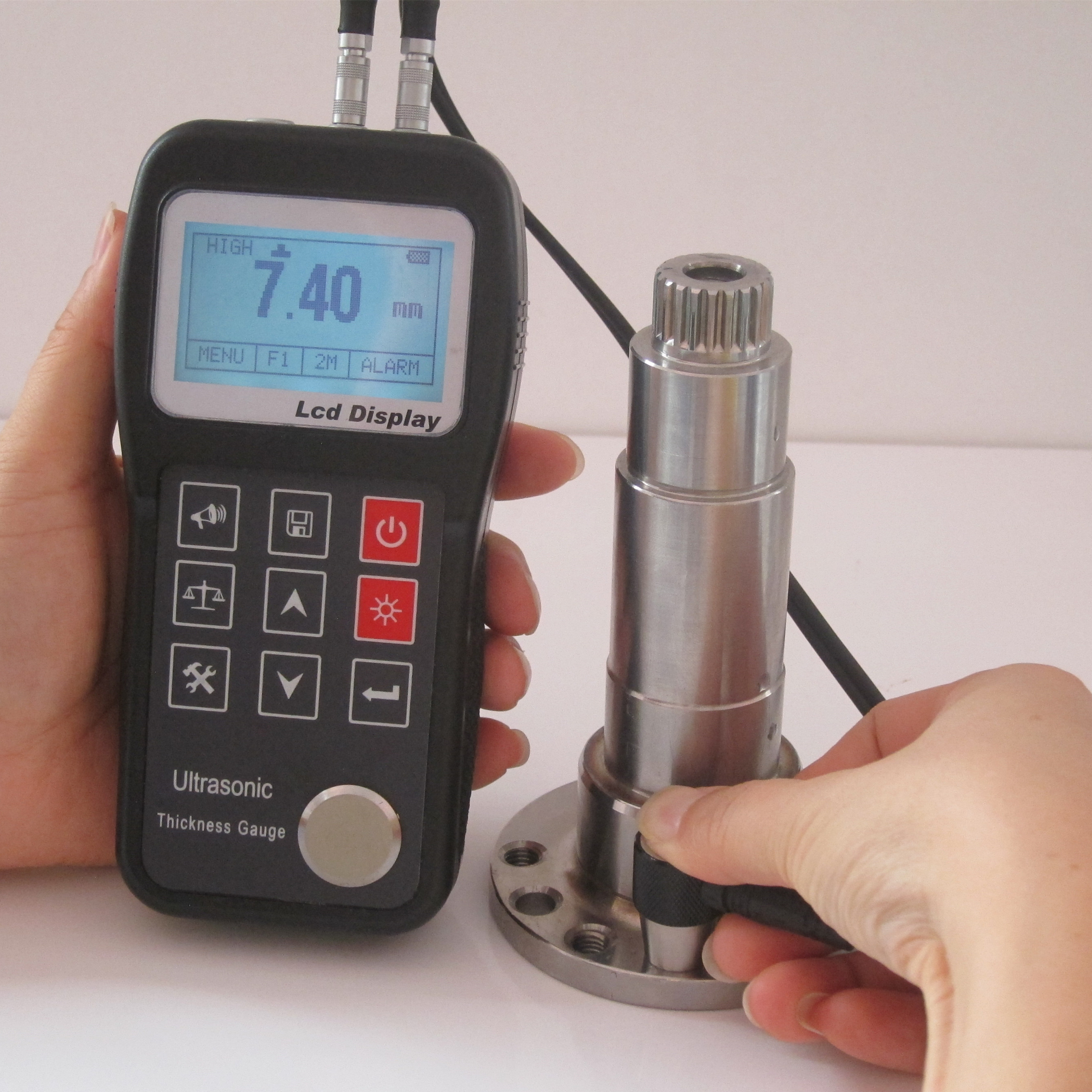 Digital Ultrasonic Gold Bar Tester Machine, Digital Ultrasonic Thickness Gauge Machine Weight: 5 Kilograms (Kg)