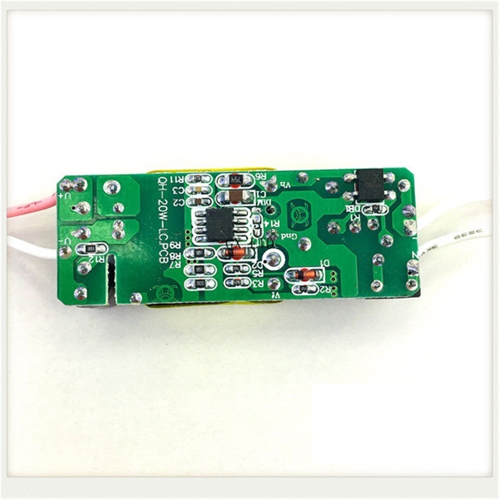 Built-in Led Driver Power Supply 12-20x1w(ce) Input Ac85-277v Output Dc36-64v/300maa A 5% Base Material: Fr3