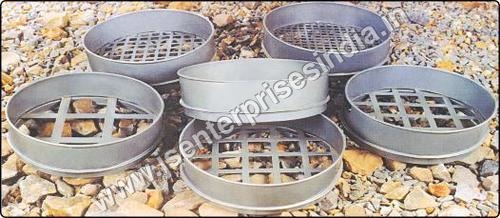 GI Test Sieves - Galvanized Iron, Laboratory and Industrial Use | Durable, Corrosion-Resistant, Ideal for Soil Particle Size Analysis