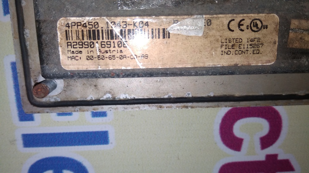 B & R 4pp450-1043-k04 Hmi