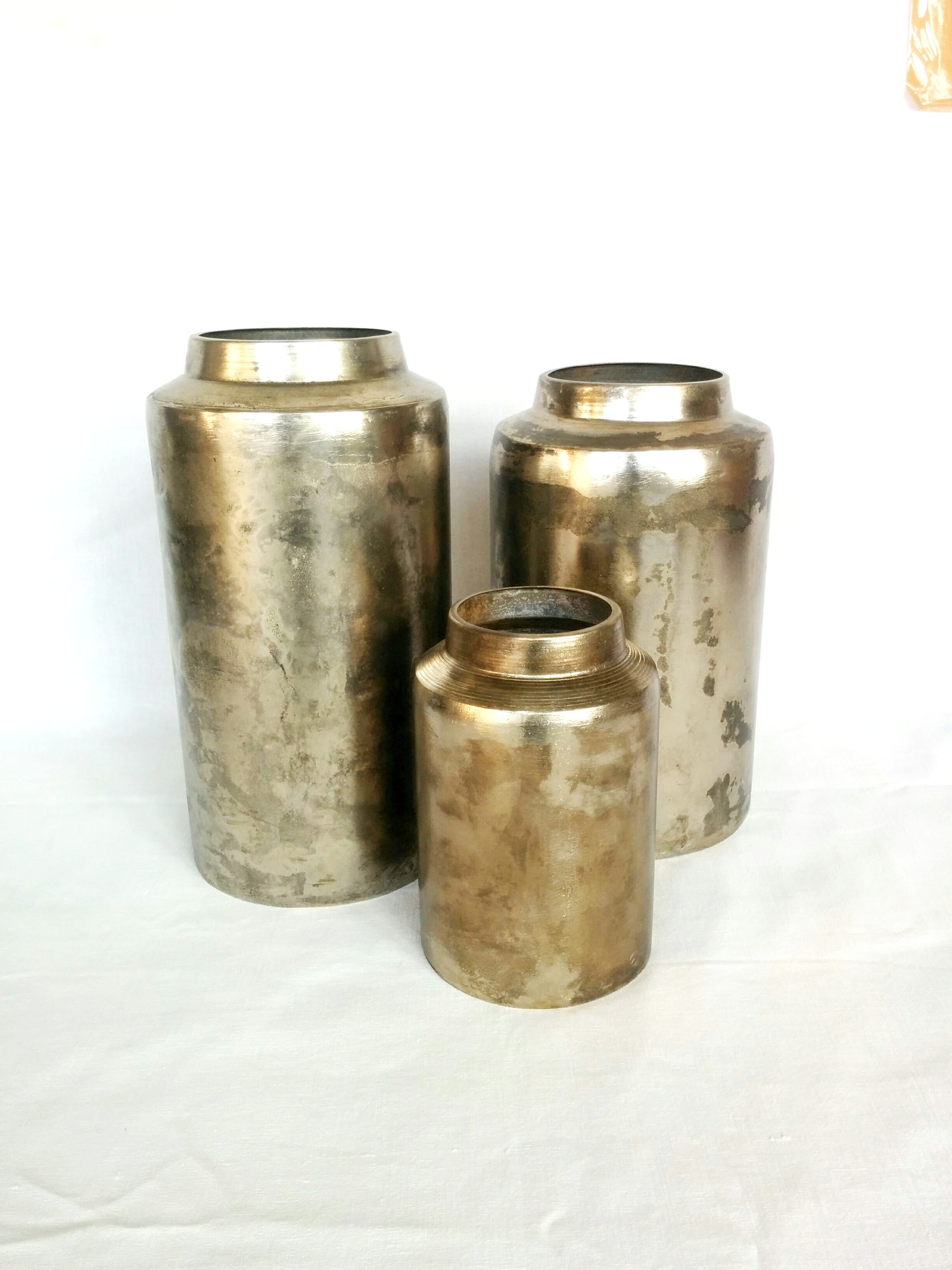 Copper Conical Vase