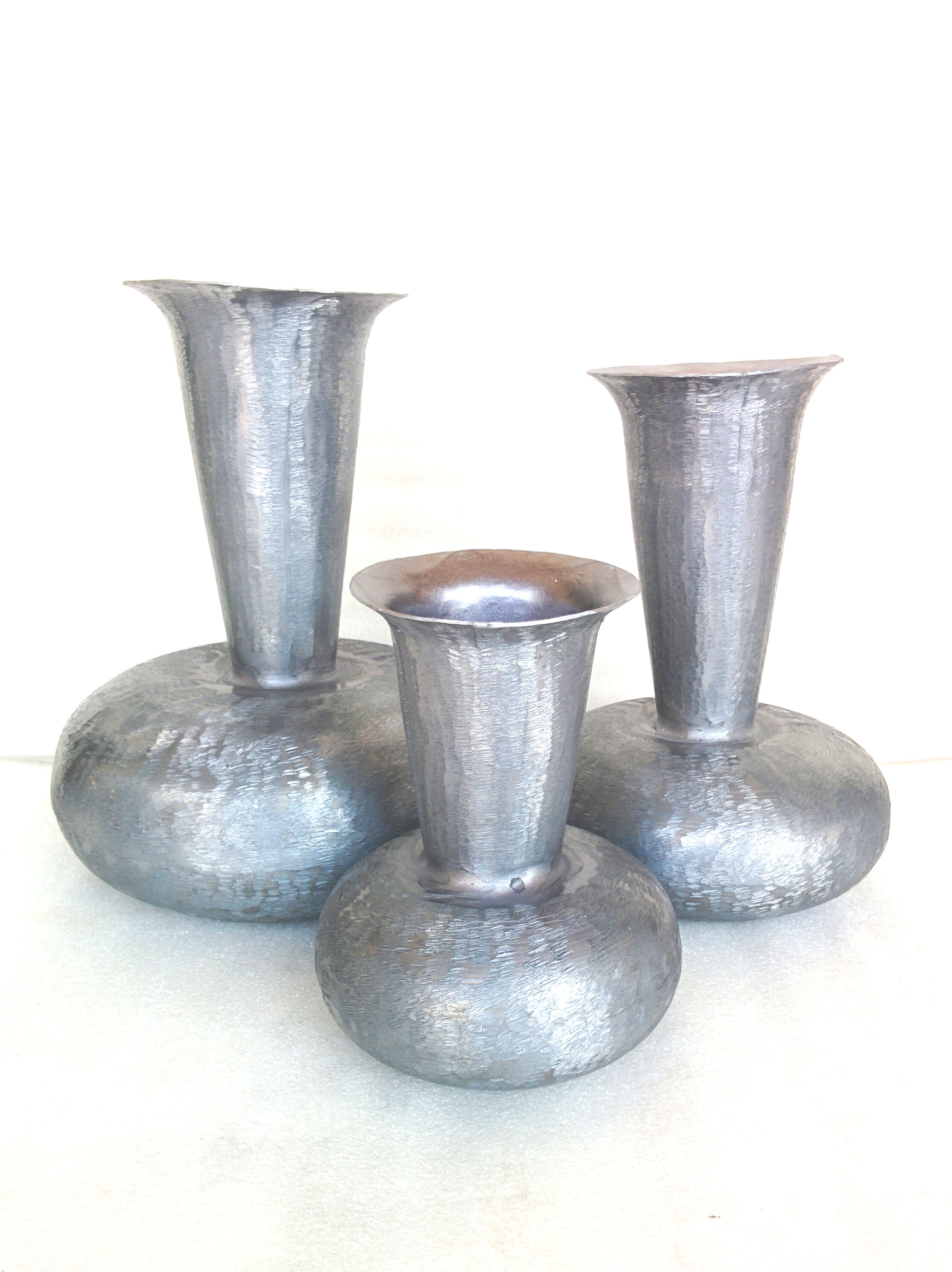 Copper Conical Vase