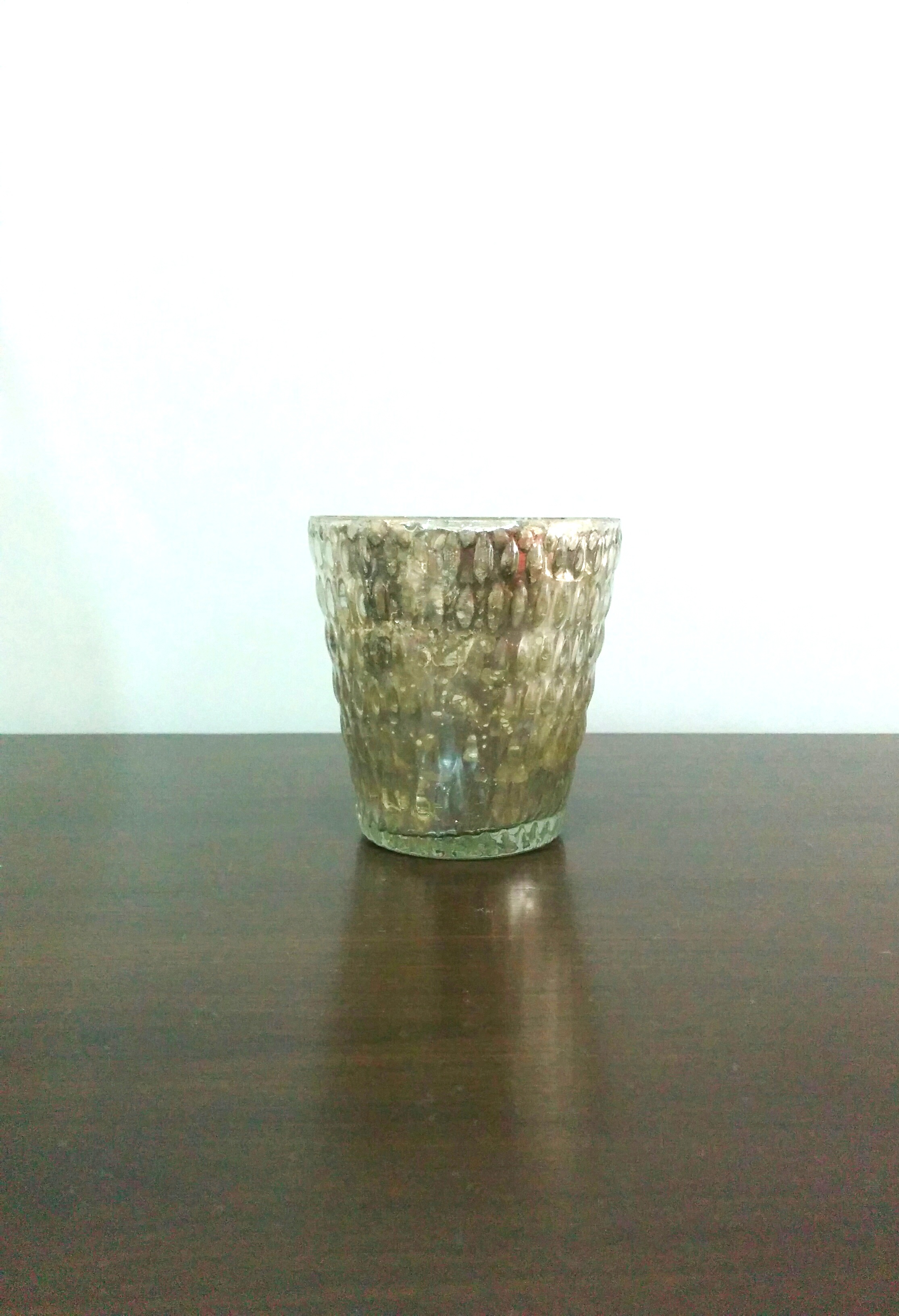 Copper Cylindrical Vase