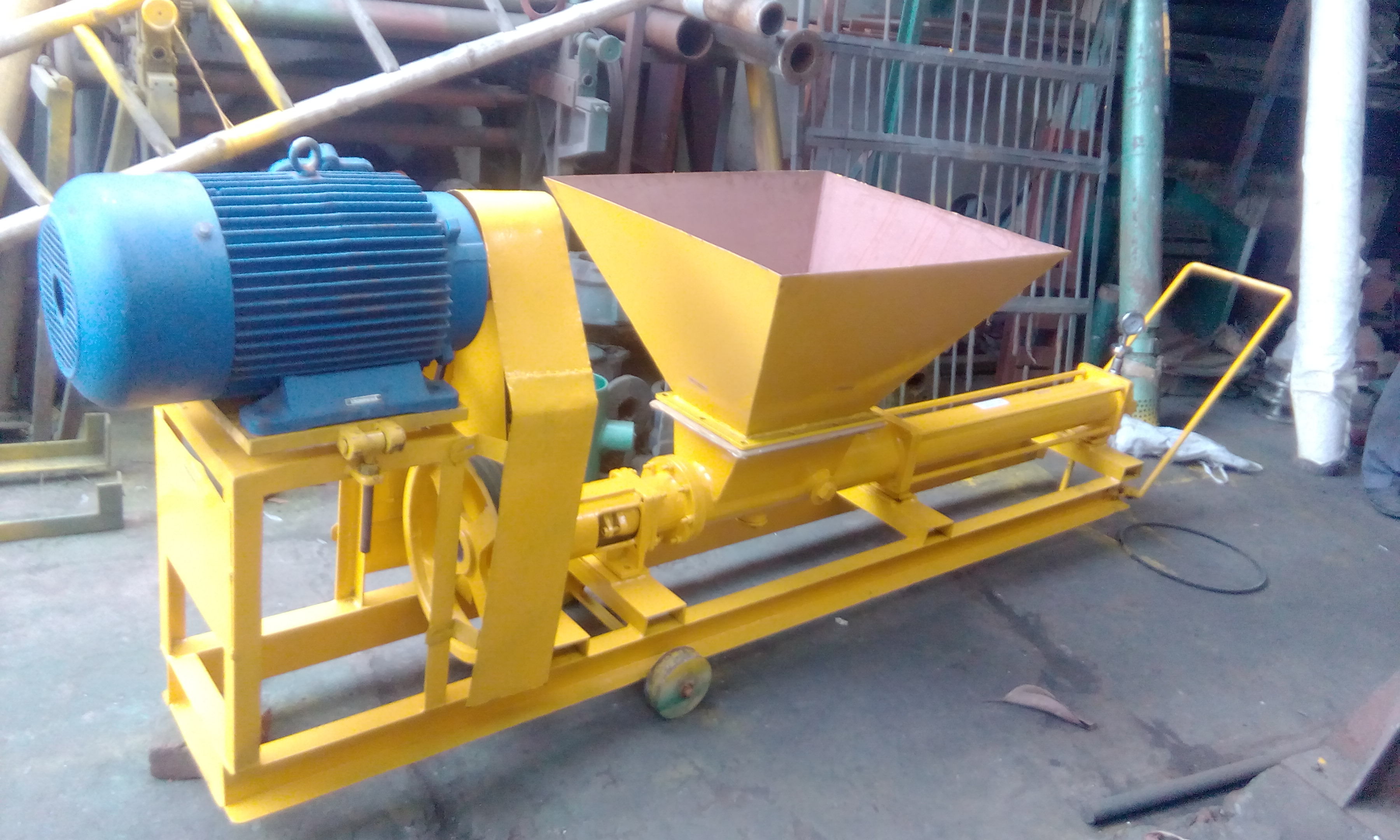 Grout Pump With Mixer And Agitator, Hose Pipe, Packer Etc.