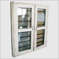 UPVC Fixed Window - 60mm Frame Thickness | Customizable Dimensions, Double Glazed Glass, White Finish, 10-Year Warranty