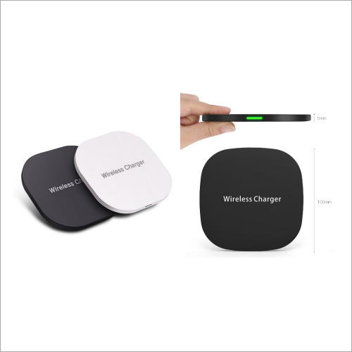 Round Metallic QI Wireless Charger