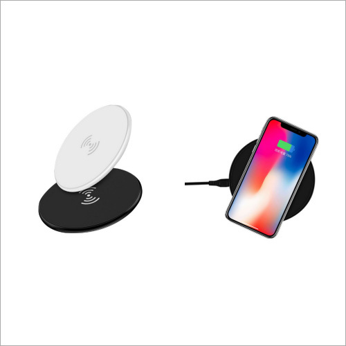 Plastic Round QI Standard Wireless Charger