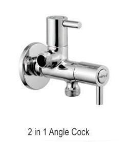 Stainless Steel 2 In 1 Angle Cock