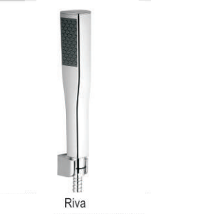 Riva - Round Stainless Steel Bathroom Accessory | Durable PVC Components, Sleek Design