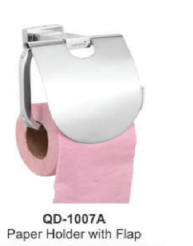 फ्लैप के साथ स्टेनलेस स्टील एसएस पेपर होल्डर