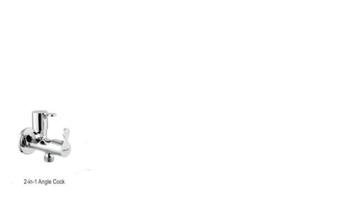 Stainless Steel 2 In 1 Angle Cock