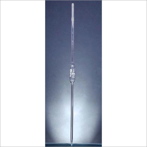 Pipettes - Glass, One Mark, 1-100ml Capacity, Class A Accuracy | Transparent, Calibration Certificate Included