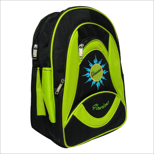 बच्चों के लिए हरे रंग का स्कूल बैग