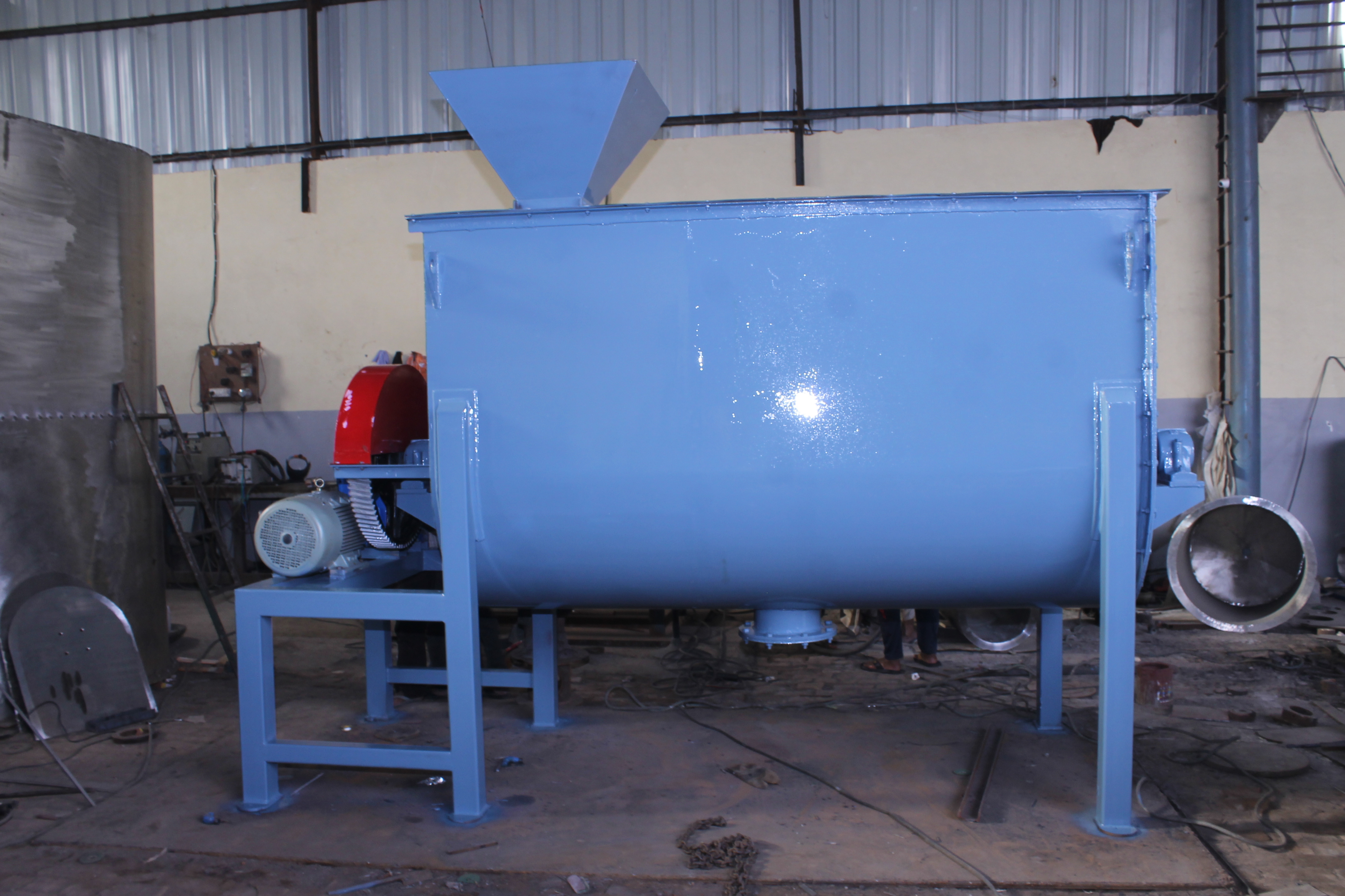 Ribbon Mixer - Color: Blue & Silver