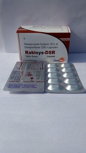 राबेप्राज़ोल सोडियम 20mg डोम्पेरिडोन (S.R) 30mg में