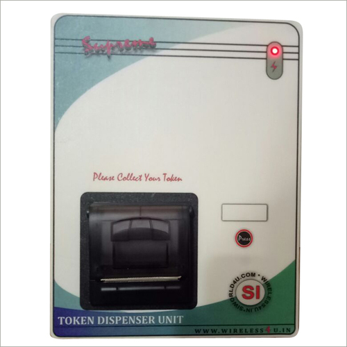 Token Dispenser - Digital Display, White Tube Chip | Stand-alone System with Plug and Play Functionality, Zero Maintenance, Simple to Use
