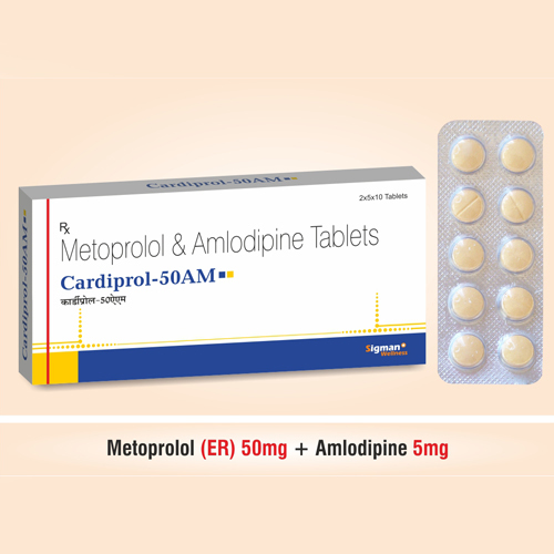 Cardiprol-50am Tablets General Drugs