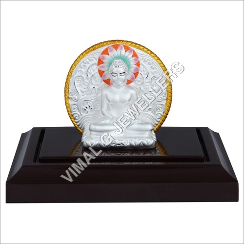 Silver Mahavir Bhagwan Idol