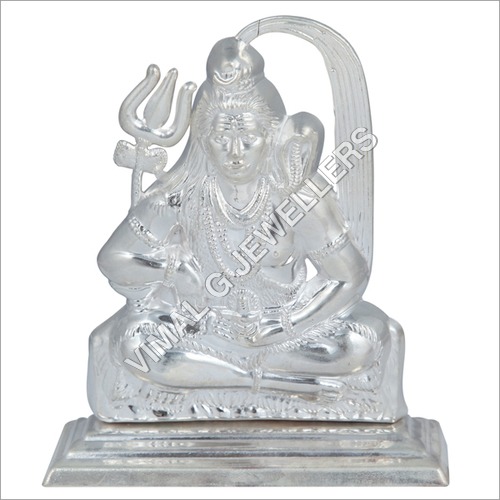 कपूर शिव जी की मूर्ति