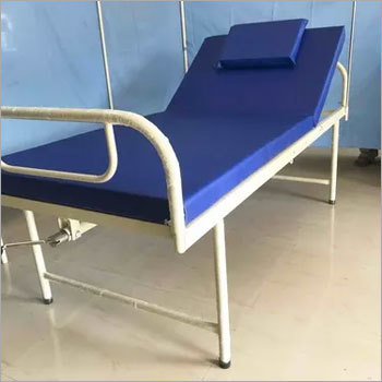 Semi Fowler Bed - 33 x 72 x 22 Inch | Manual, Adjustable, Foldable Iron Frame for Enhanced Patient Comfort