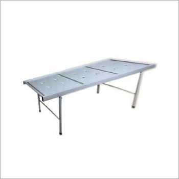 Hospital Attendant Bed - Stainless Steel, 6 x 2 Feet Dimensions | Manual Operation, Cushioned Mattress for Patient Comfort, Model MSH808