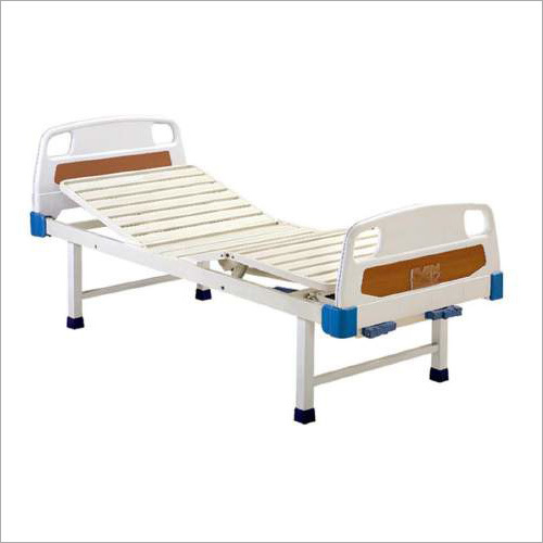 Hospital Recovery Bed - Steel, Various Dimensions | Four-Section Sheet Metal Top, Adjustable Back and Knee Rest, High-Quality Castors, Quality Tested Accessories