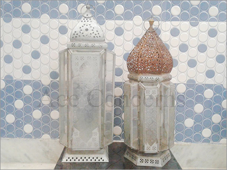 Copper Israel Lantern