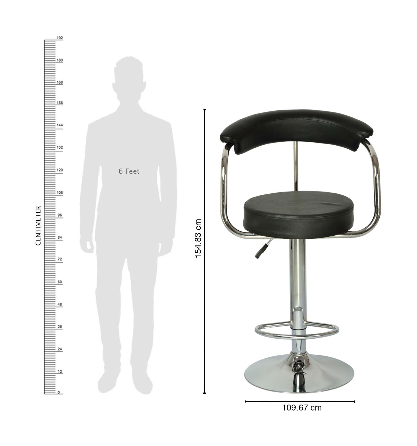 Leather Bar Stool